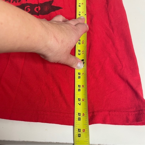 Disney Mountains Tee Size L Men's Unisex Superluxe Red Disneyland Disney World - Picture 3 of 6